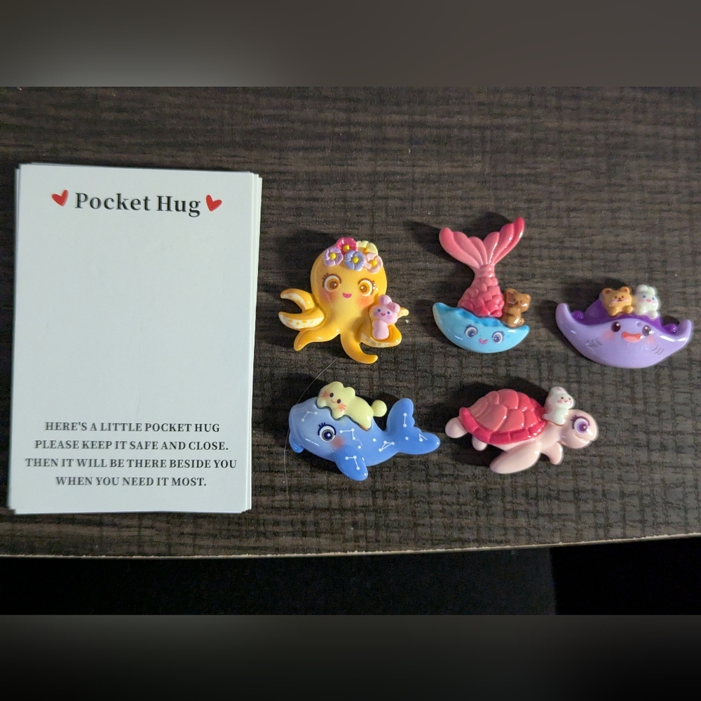 Sea Creature Pocket Hug - Choose 1
